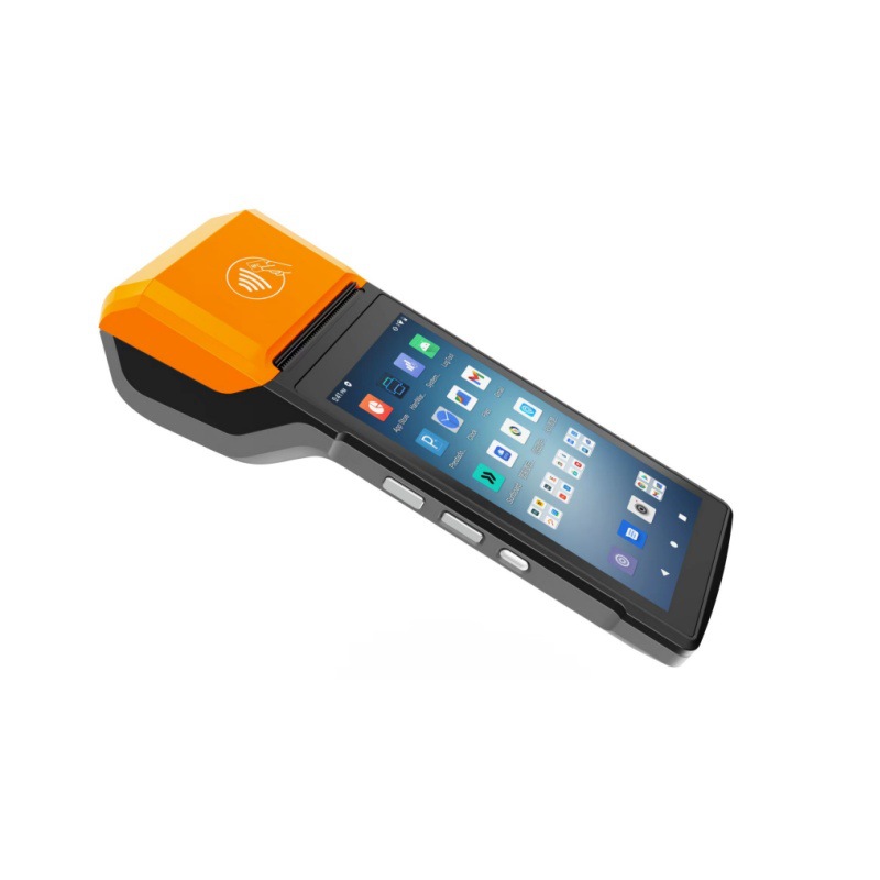 商睿H10P移动收银机海外版手持机NFC刷卡出票机多语言二次开发