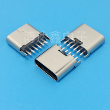 ���_��TYPE-Cĸ��6P���_��ʽֱ��L=7.35mm������USB����B����