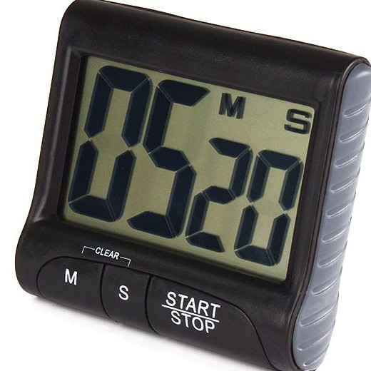 Spot caliente temporizador electrónico pantalla grande temporizador de cocina digital laboratorio recordatorio de cuenta atrás cronómetro