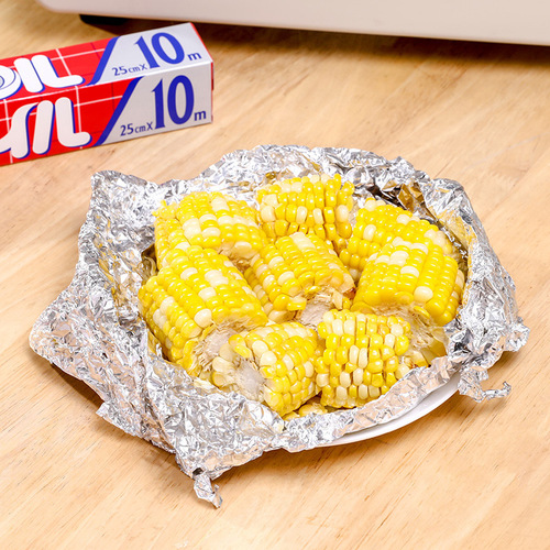 Japanese household kitchen thickened baking aluminum foil foil baking oven barbecue paper tin foil oil paper