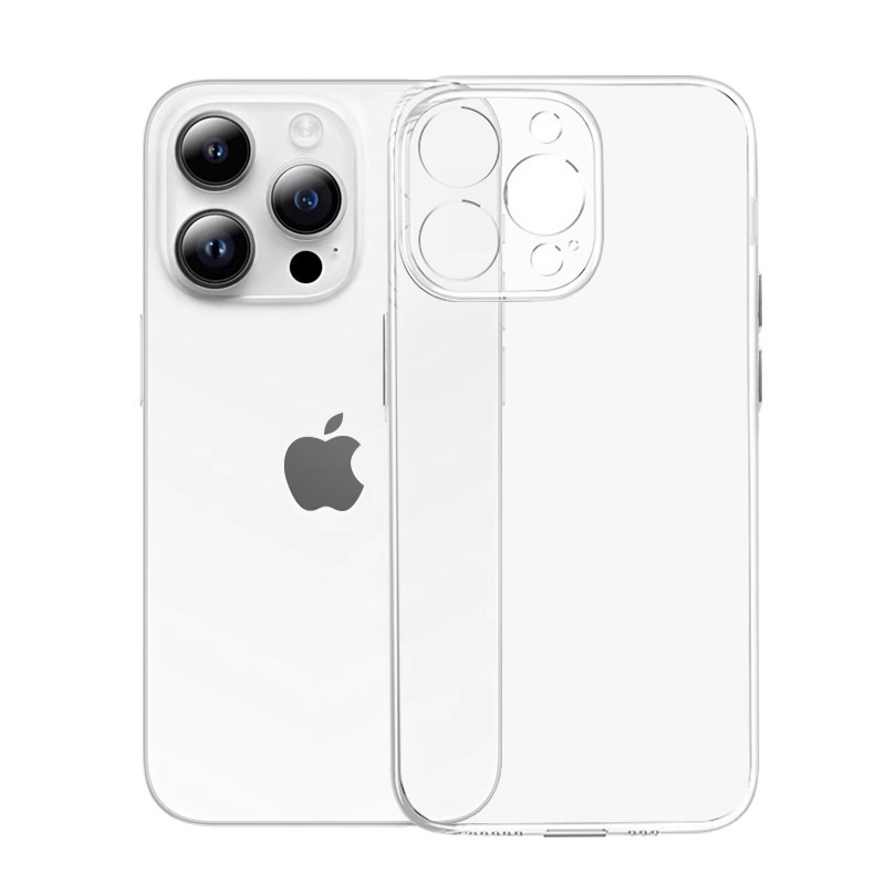 バイエル透明ソフトケース iPhone17promax対応 超薄型スマホケース Apple16 メタルボタン精密穴あきカバー|undefined