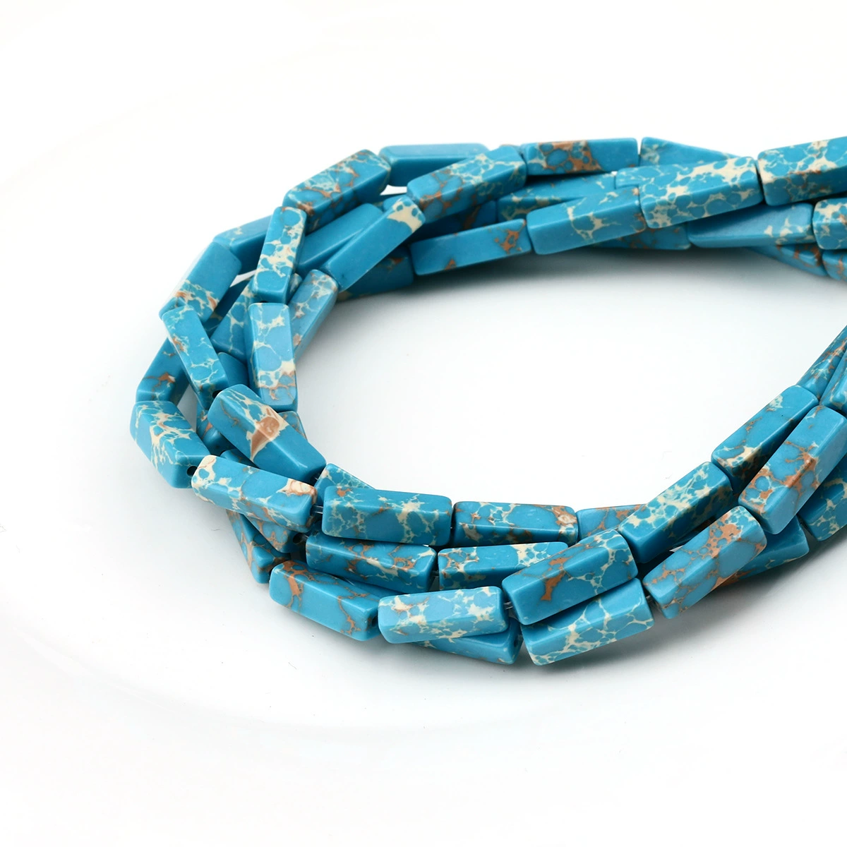 Rectangular beads, accessory, accessories, 4×13mm, DIY