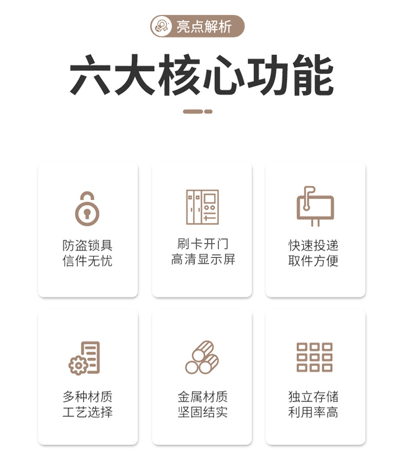 Почтовый ящик Wangfei с сенсорным экраном 10.1