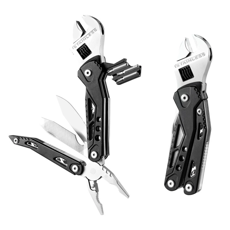 In-stock traveler's multi-tool pliers for outdoor camping and hiking, portable