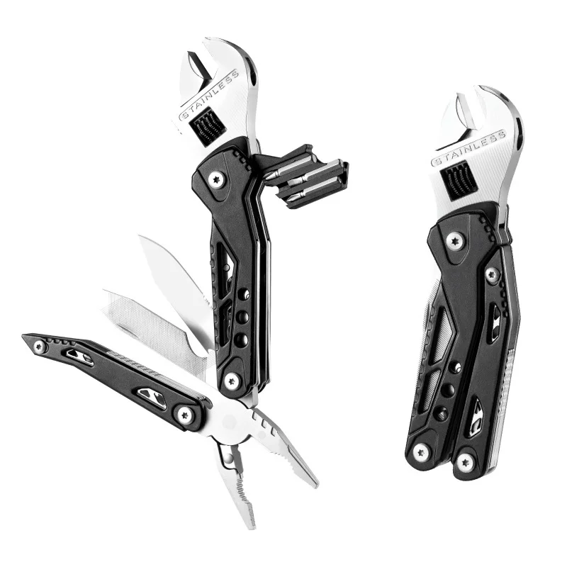 In-stock traveler's multi-tool pliers for outdoor camping and hiking, portable