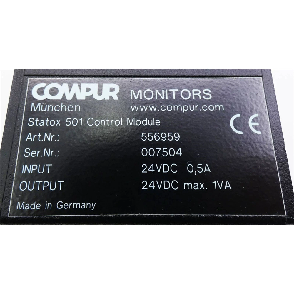 Compur Monitors Statox 556959 24VDC Connection Module