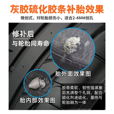 Tire Repair Tool, Rubber Patch – Kempinq və səyahət