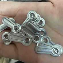 100个 特大镀锌白 10x25mm拉深圆头瓜子片 相框背板配件压片 铁