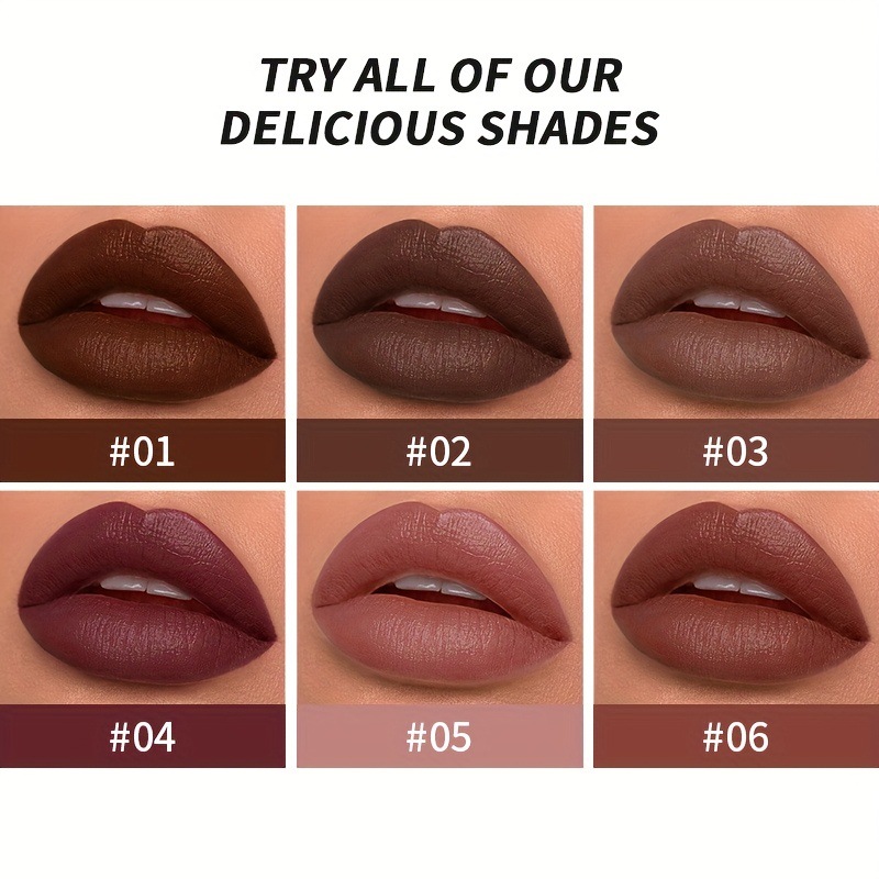 USHAS Europa y los Estados Unidos transfronterizos spot batería labial líquida impermeable batería labial líquida no pega taza no pierde color maquillaje labial LG2504A