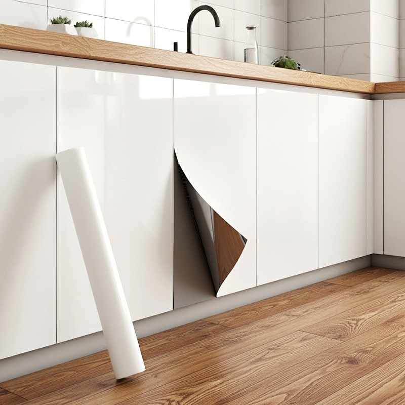 Cabinet Stickers Wardrobe Door Furniture Renovation Waterproof and Moisture-Proof Self-Adhesive Kitchen Marble Color-Changing Tile Film Cabinet Stickers Wardrobe Door Furniture Renovation Waterproof and Moisture-Proof Self-Adhesive Kitchen Marble Color-Changing Tile Film