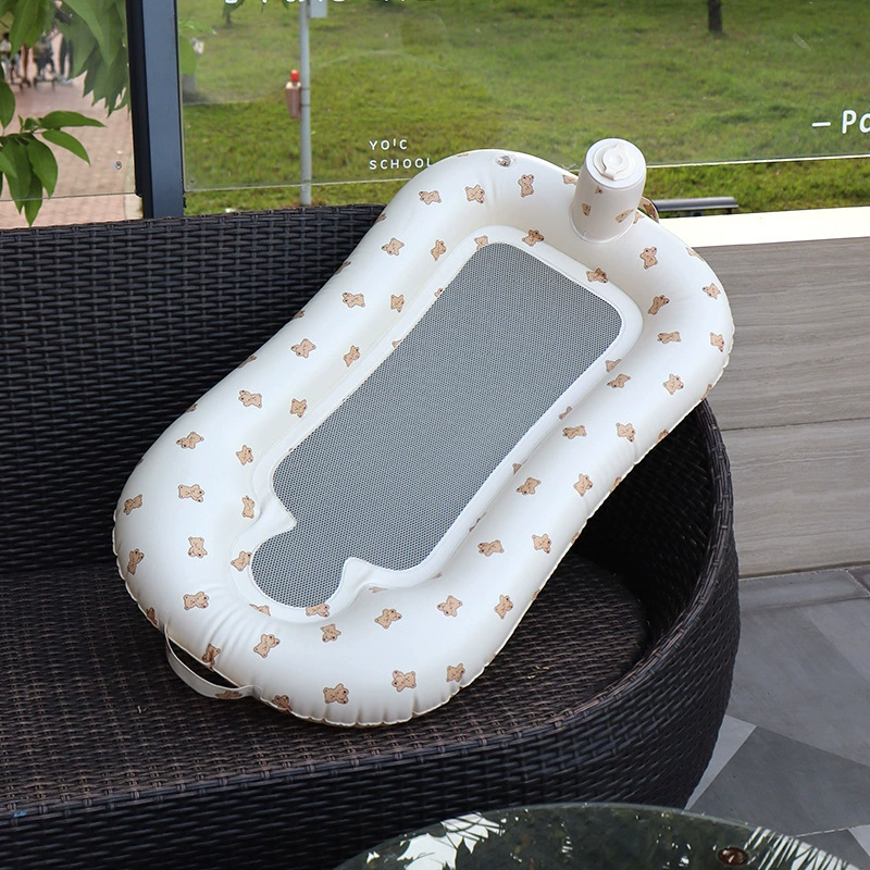 Надувная детская кроватка портативный матрас BB кровать средняя кровать мама с ребенком пеленальная ручная надувная подушка детская подушка для ванны надувная подушка