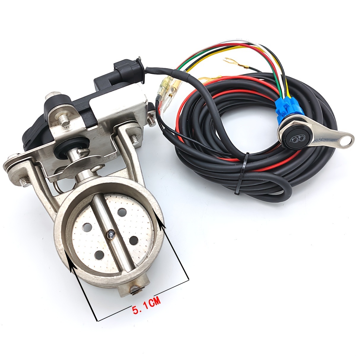 Motorcycle Modification with Direct Exhaust for a Loud Sound That Shakes the Streets, Equipped with an Electric Valve That Can Be Adjusted to Control the Sound Level