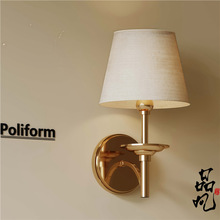 民宿壁灯设计师客厅新款别墅卧室背景墙床头灯中式灯酒店