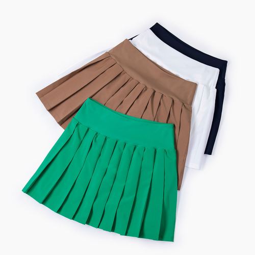 Spring and Summer New Dopamine Ins Style Yoga Short Skirt, Non Slippery False Two-Piece Yoga Skirt, Quick-Drying Fitness Tennis Skirt