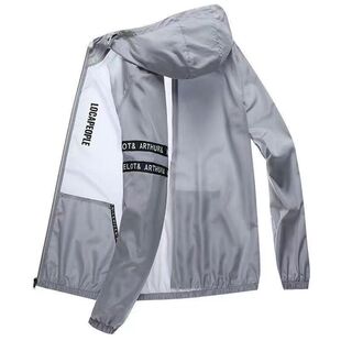 Ice Silk Sun Protection Clothing Men's New Summer Anti-Uv Thin Breathable Fishing Clothing Jacket