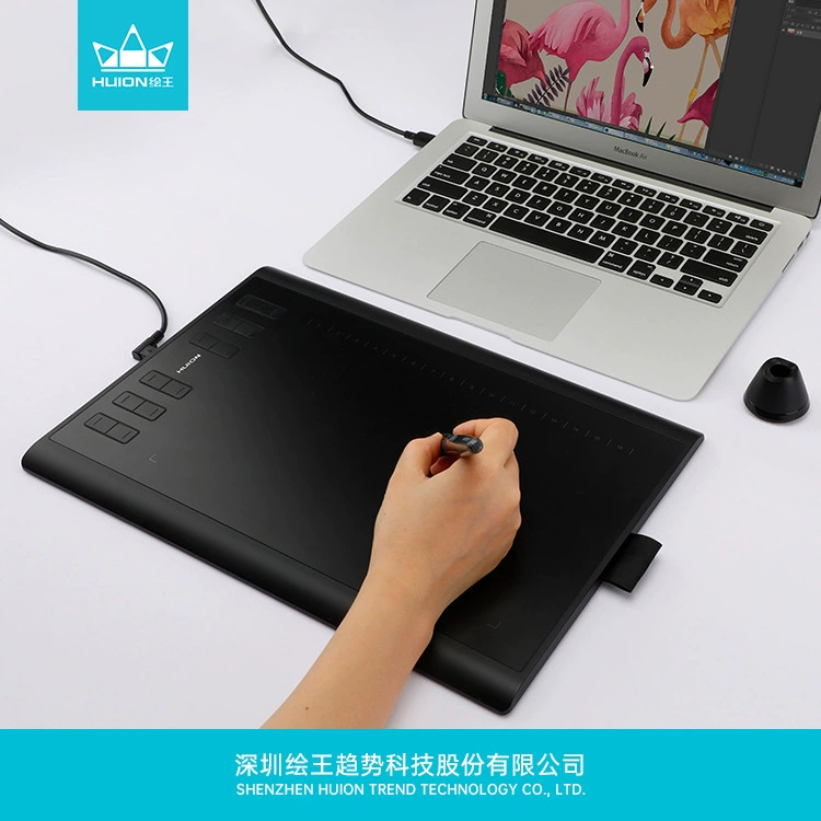 HUION/ H1060P Digital Board Network Class Handwritten Board Computer Painting Board Electronic Handwritten Board