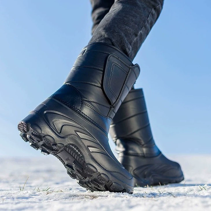 Осенние и зимние рыболовные сапоги водонепроницаемые и теплые ледяные сапоги