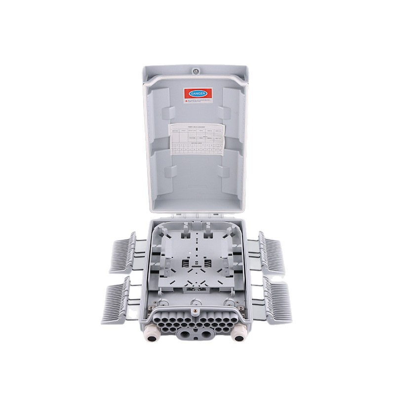 批发24芯楼道箱 24芯外贸分纤箱光纤分纤箱塑料光分盒光纤分线盒