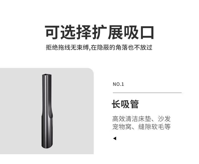Handheld vacuum cleaner household small mini car Wireless super suction car powerful miniature dust suction artifact