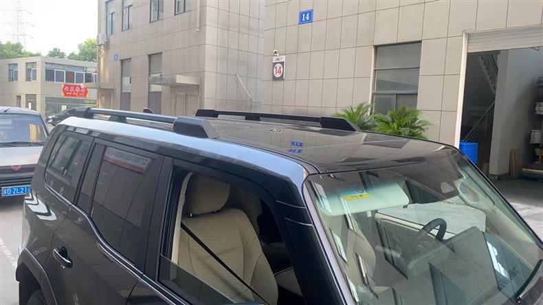 Suitable for Toyota Prado 24-25 models, original factory-style roof rack for Prado LC250, no drilling required