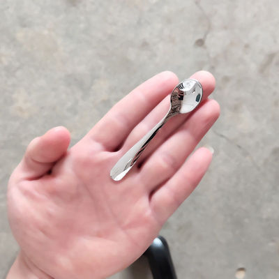 304 Stainless steel Spoon Coffee spoon Powder Mini Tsp Originality 8 centimeter Small spoon
