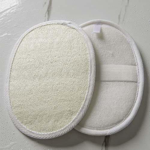 Wholesale loofah back rub, natural bath rub, luffa pulp back rub, bath towel, exfoliating bath ball rub
