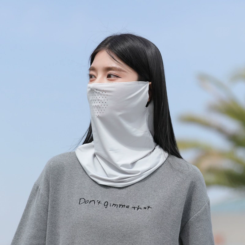 Весна и лето ледяной шелк солнцезащитный крем висячие ушные маски для мужчин и женщин