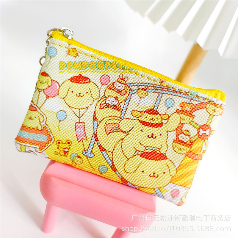 Bolso de la moneda de los niños de dibujos animados lindo niños y niñas monedero bolso de La Moneda bolso de la tarjeta de cremallera pequeña bolsa regalo del estudiante de la escuela primaria