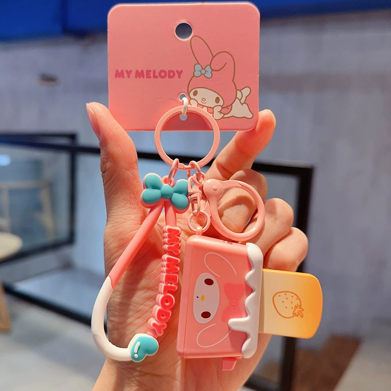 Плюшевый брелок Sanrio Hello Kitty, оригинал, мягкая подвеска 11×7.5 см, коллекционный талисман