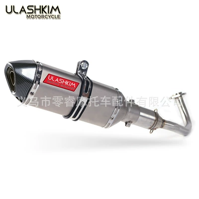 front hexagon Scorpio tail exhaust – Motorcycle exhaust pipe - 4