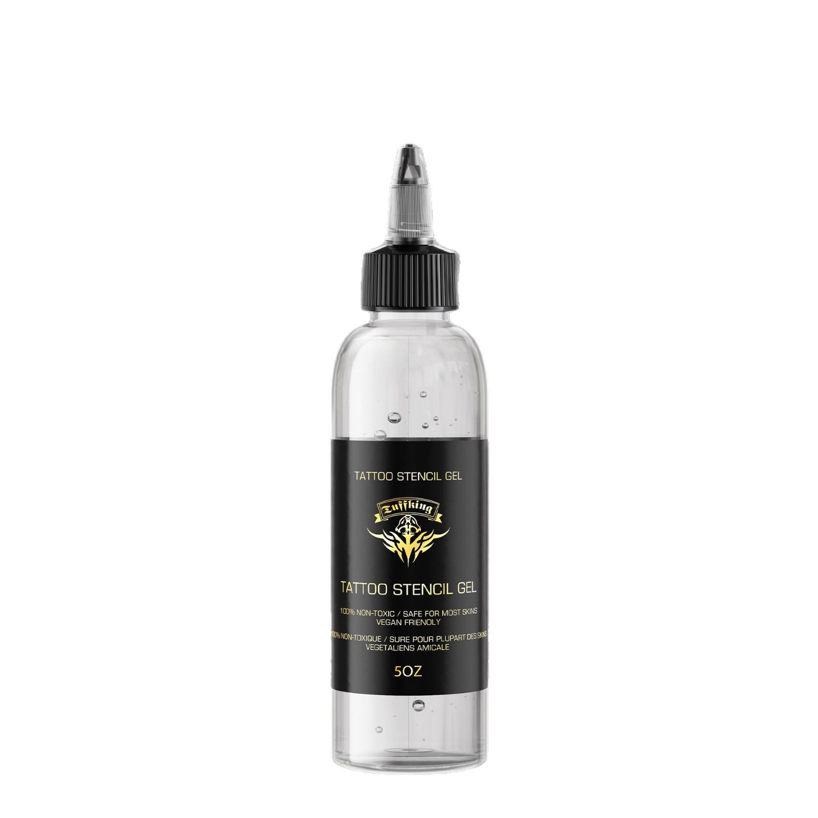 El gel de transferencia de tatuajes tuffking transfronterizo 150 ml de transferencia se puede personalizar claramente con el uso de papel de transferencia.