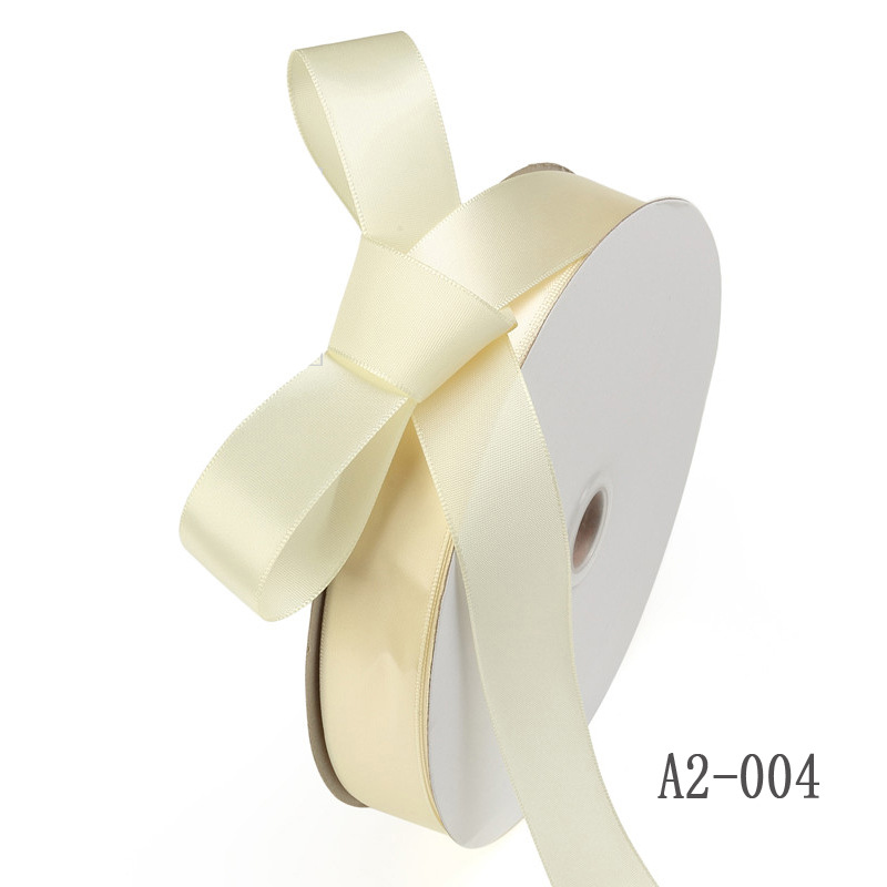 Poliéster cinta arco flor arte paquete seda cinta embalaje Decoración Accesorios caja regalo embalaje cinta al por mayor