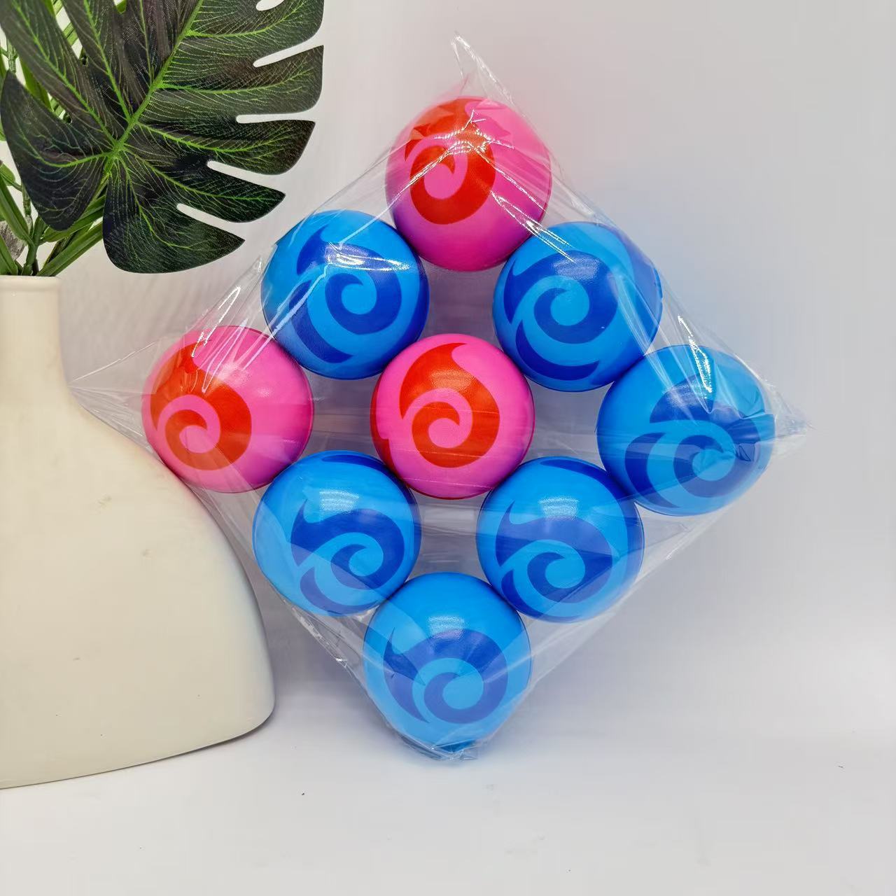 Popular Ao Bing Lingzhu Magic Pill Moonstone Banda elástica de muñeca con cuerda para niños, juguete antiestrés, pelota saltarina de muñeca image 4