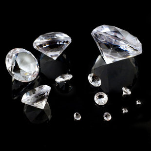 Acrylic Sharp Diamond Transparent Naked Diamond Wedding Wedding Scrubber Sharp Bottom Diamond Rhinestone Nail Jewelry Hair Accessories diy Material