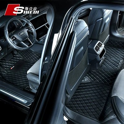 Suitable for Volkswagen Magotan Lavida Modelə uyğun ayaqaltı - black-black