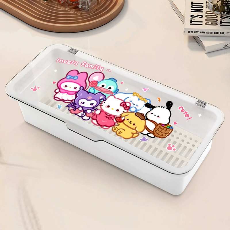 Chopsticks, dustproof drying rack for home use, tableware, handheld plastic storage system