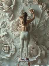 浮雕大型雕塑设计背景墙壁画装饰3D酒店别墅室内外