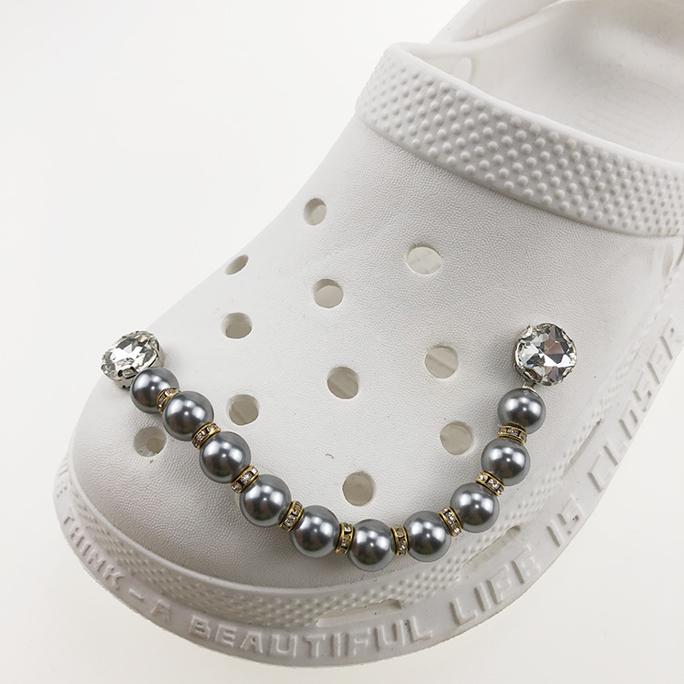 Austrian Crystal Pearl Gray