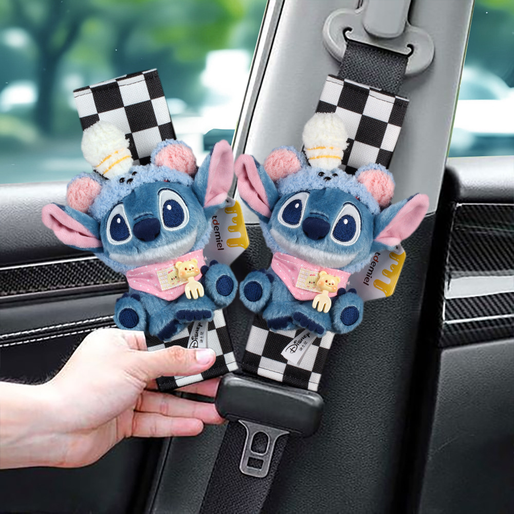 Funda Protectora para Cinturón de Seguridad Poliéster Decorativo para Auto image 11