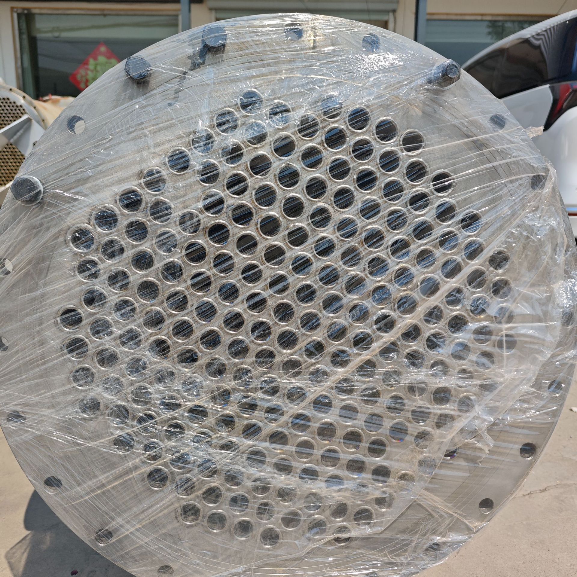 钛材列管式冷凝器工业化工制药10--100平方钛材列管冷凝器