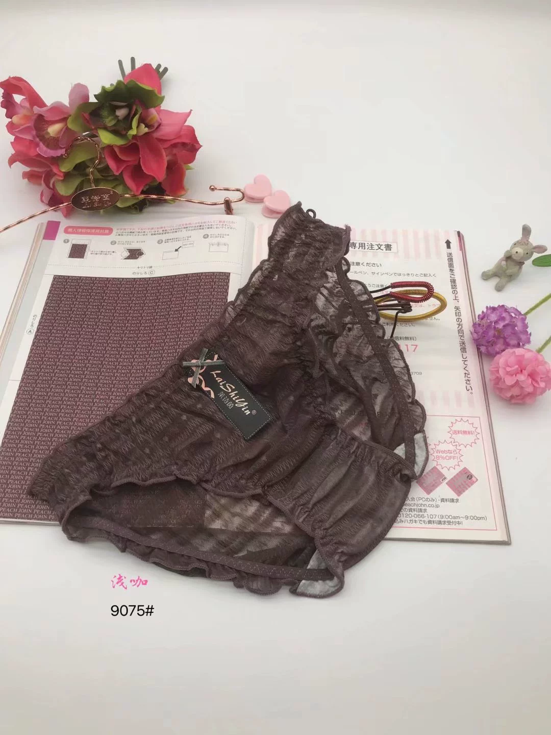 Lytein 9015 Spot новые сексуальные девичьи Тихуа Тао Персиковое сердце дышащие мягкие и удобные сексуальные трусики