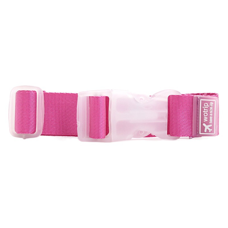 Cross-border source travel trolley luggage external hanging buckle strap portable clip buckle strap luggage anti-lost strap line