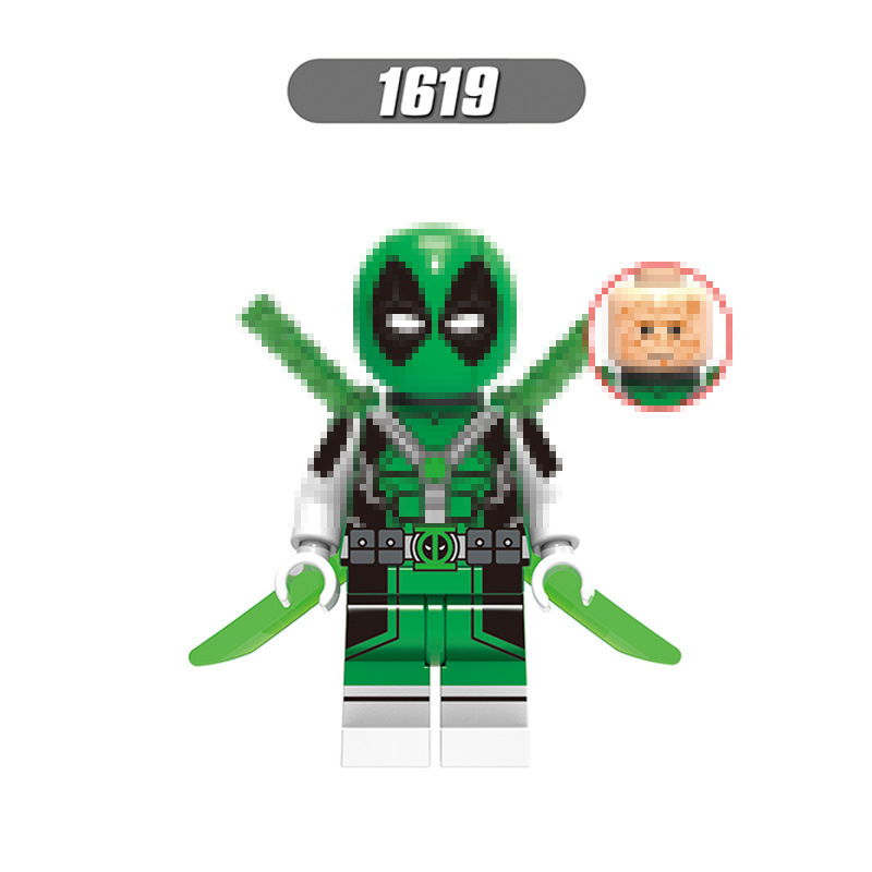 外国貿易品X0302テレビ映画シリーズ知育組み立て玩具袋詰め卸売XH1616-1623