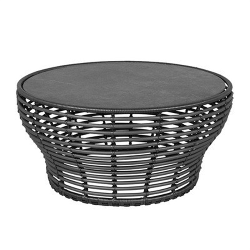 Sofá al aire libre combinación patio hotel terraza villa B & B ocio silla de mimbre exterior impermeable protector solar muebles de ratán