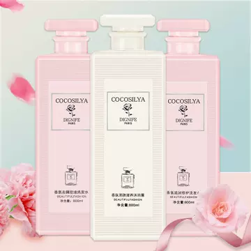 Fragrance shampoo factory direct supply Dandruff Conditioner soft COCO perfume shampoo shower gel wholesale