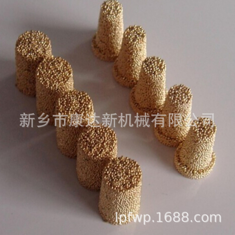 铜基粉末烧结滤芯 气源处理降噪铜烧结滤芯排气塞空气除杂质过滤