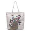 Ethnic bag for leisure, double sided embroidery, ethnic style, with embroidery, internet celebrity