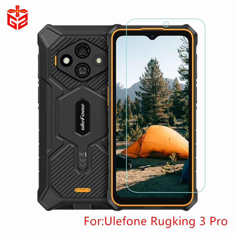 Suitable for Ulefone Rugking 3 Pro Mobile Phone Film Oulefone Tempered Glass Protective Film Screen White Film