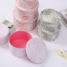 定制粉色心形波浪线礼品盒桃心情人节礼物盒彩色高级包装盒厂家