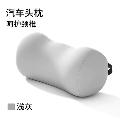 Waist support – Slow Rebound Lumbar Support Cushion - neck-comfort-headrest-light-gray-color-matching-cat-ear-lumbar-support-series